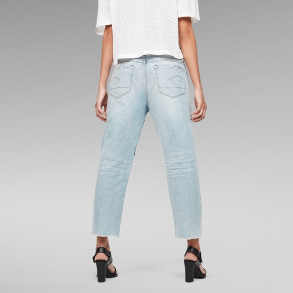 G-Star Raw 3301 Patchwork Boyfriend Jeans - Picture 2 of 6